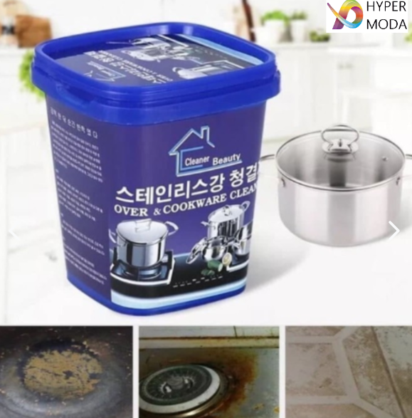 Pasta Limpiadora Ollas Acero Inoxidable